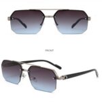 Metallic Fashion Sunglasses 7005