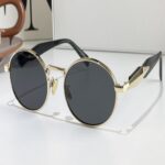Metallic Fashion Sunglasses 1225