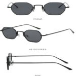 Metallic Fashion Sunglasses 2113
