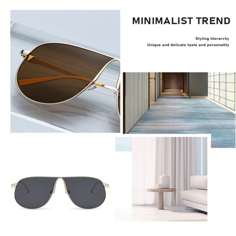 Gradient metal sunglasses 2128