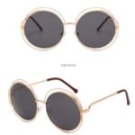 Gradient metal sunglasses 8048