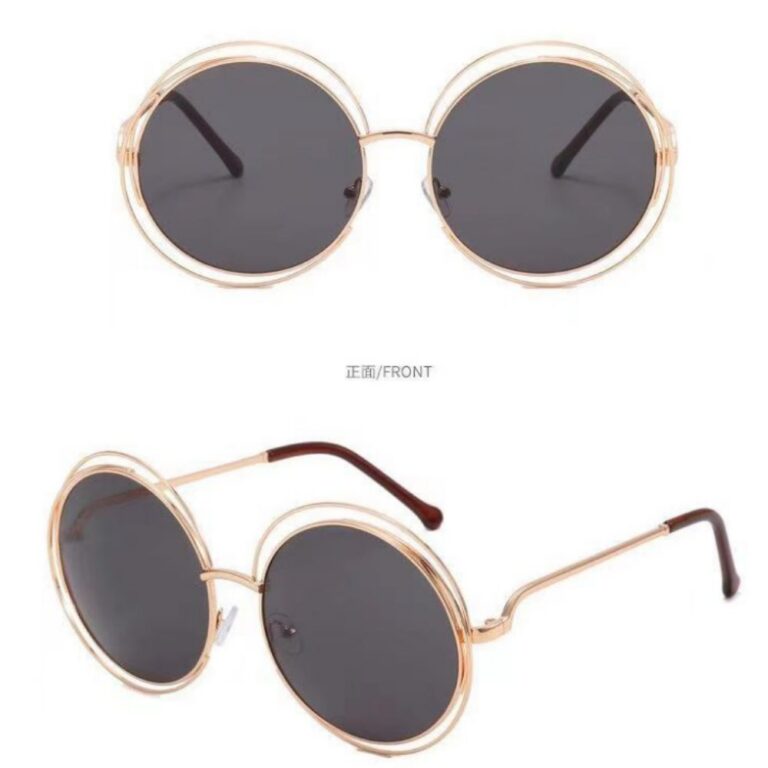 Gradient metal sunglasses 8048