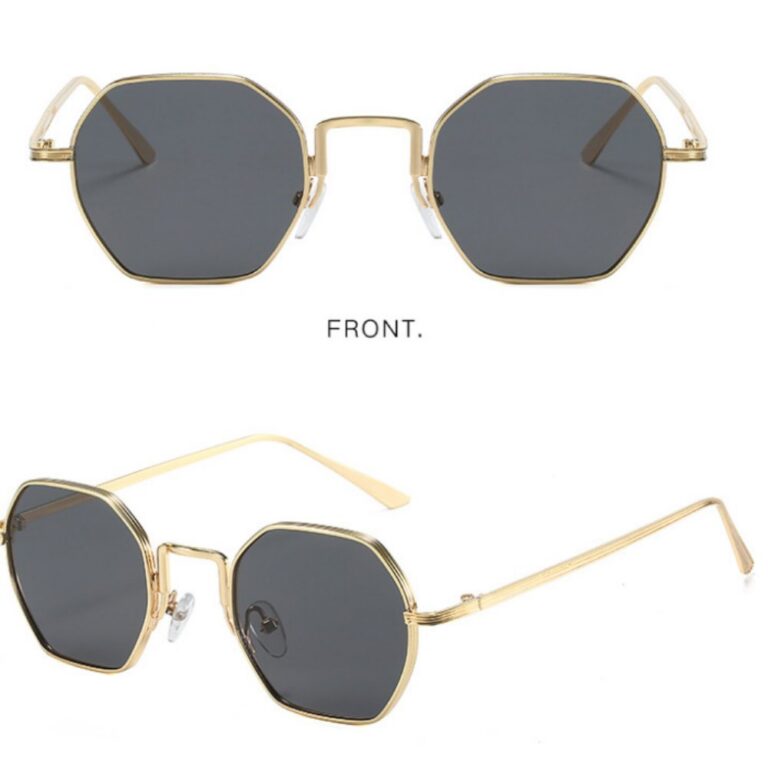 Metallic Fashion Sunglasses 2113
