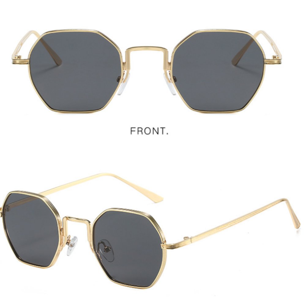 Metallic Fashion Sunglasses 2113