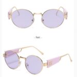 Metallic Fashion Sunglasses 1225-1