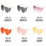 Metallic Fashion Sunglasses 5599