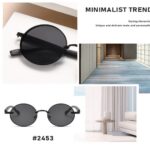 Gradient metal sunglasses 7006