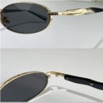 Metallic Fashion Sunglasses 1225