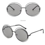 Gradient metal sunglasses 8048