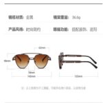 Punk-style sunglasses 3558