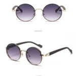 Gradient metal sunglasses 7006