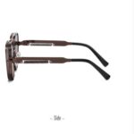 Gradient metal sunglasses 3558