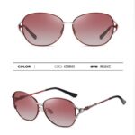 Gradient metal sunglasses 58029
