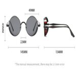 Punk-style sunglasses 371