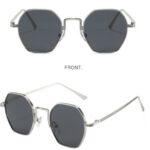 Metallic Fashion Sunglasses 2113