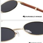 Gradient metal sunglasses 2068