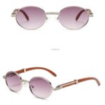Gradient metal sunglasses 2068