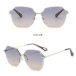 Metallic Fashion Sunglasses 2306
