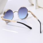Gradient metal sunglasses 58028-1