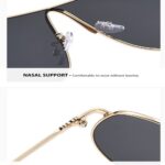 Gradient metal sunglasses 2128