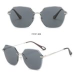 Metallic Fashion Sunglasses 2306