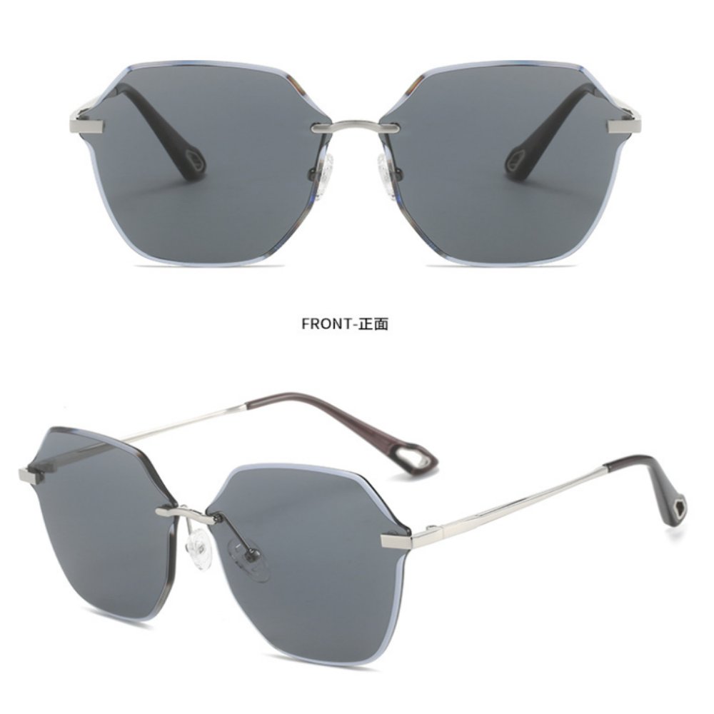 Metallic Fashion Sunglasses 2306