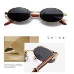 Gradient metal sunglasses 2068