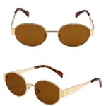 Metallic Fashion Sunglasses 2301