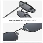 Metallic Fashion Sunglasses 2113