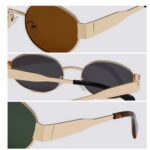 Metallic Fashion Sunglasses 2301
