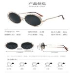 Gradient metal sunglasses 8048