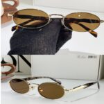 Metallic Fashion Sunglasses 1225